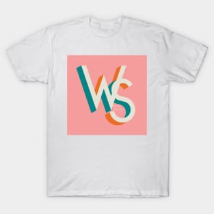 Wild Society Minimal Pink Logo T-Shirt